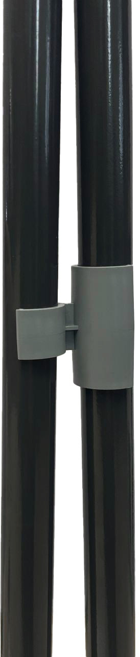 Совок и щетка Inloran MSO-33GR пластик 80 см цвет серый - 4