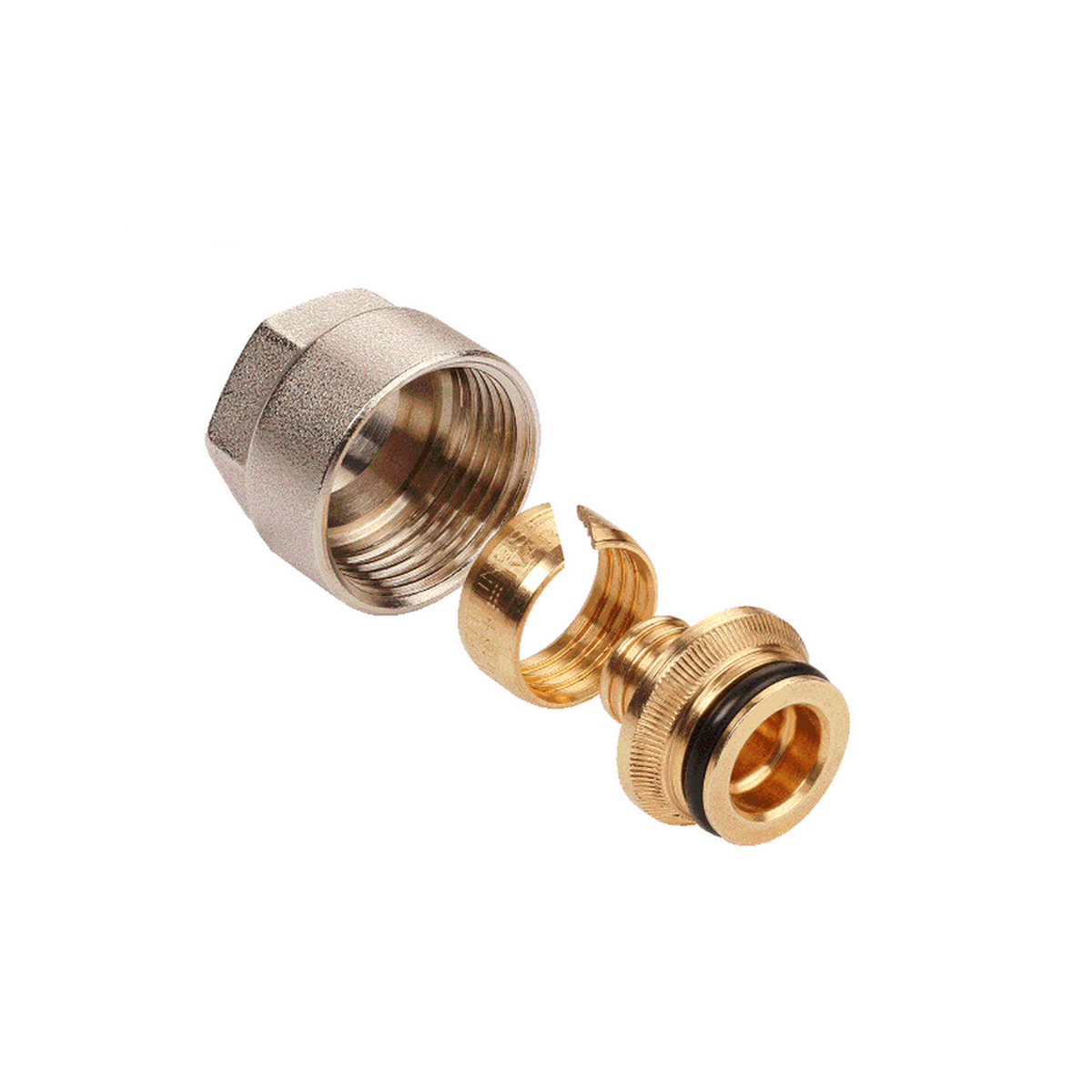 Изображение товара Евроконус Aqualink 1/2"x16 мм ВР латунь для водоснабжения и отопления