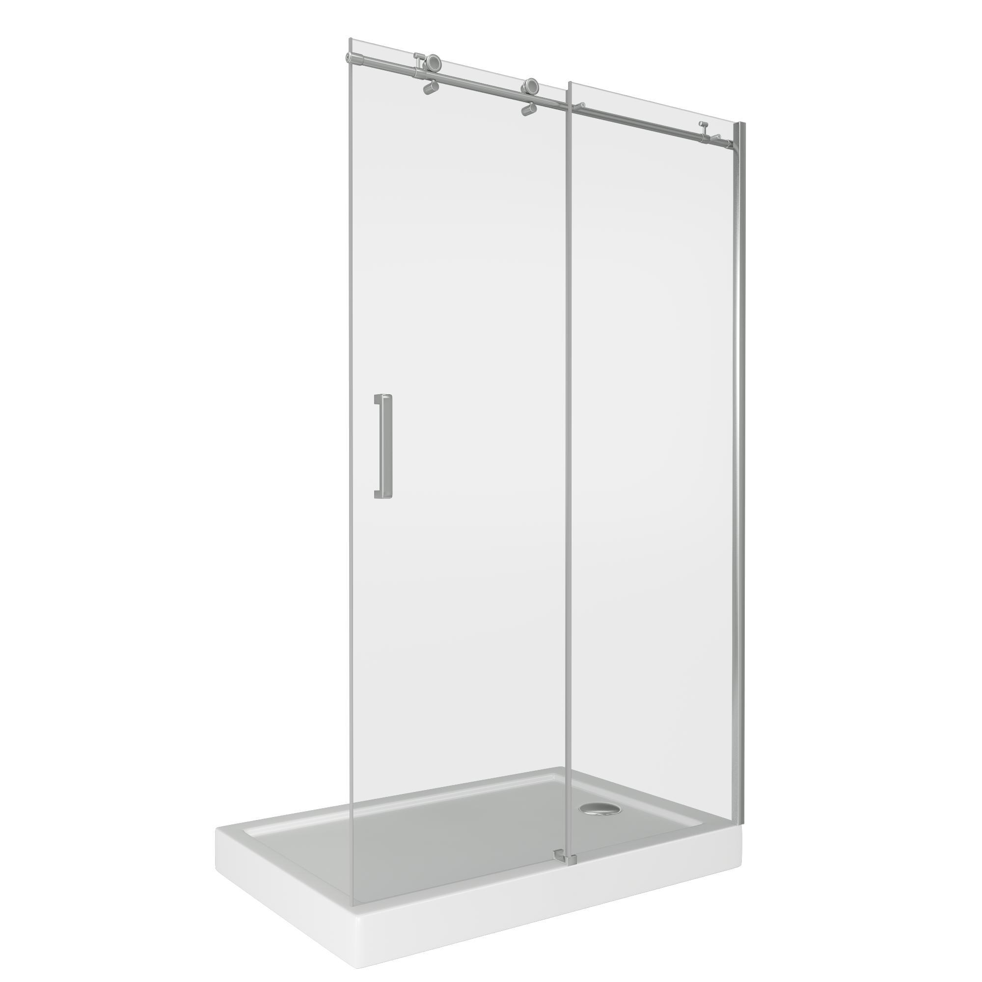 Изображение товара Душевая перегородка Good Door Puerta WTW-110-C-CH ПУ00008 Изображение товара Душевая перегородка Good Door Puerta WTW-110-C-CH ПУ00008