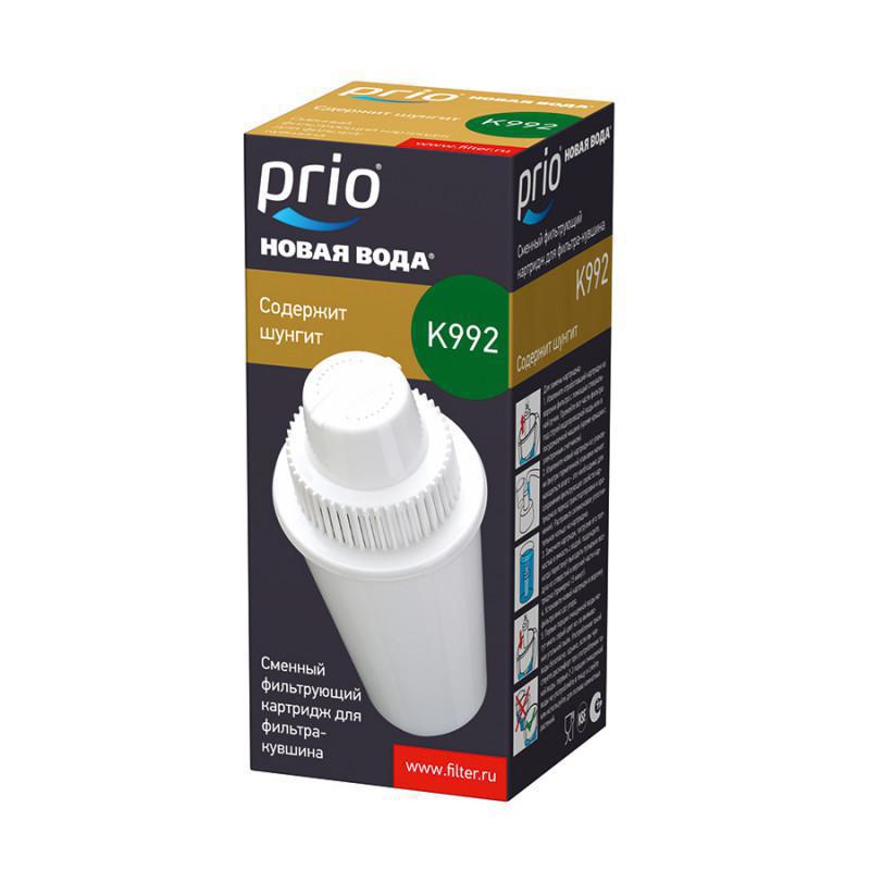 Изображение товара Картридж для фильтра-кувшина Prio с шунгитом К992