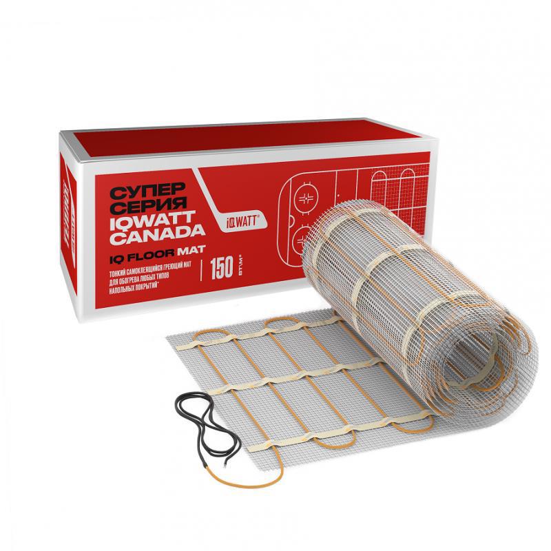 Изображение товара Нагревательный мат IQWATT 12 м² для теплого пола 1800 Вт