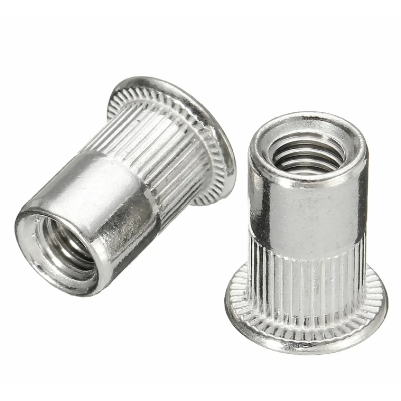 Изображение товара Заклепка резьбовая М3x10 цилиндрический бортик 50 шт из оцинкованной стали