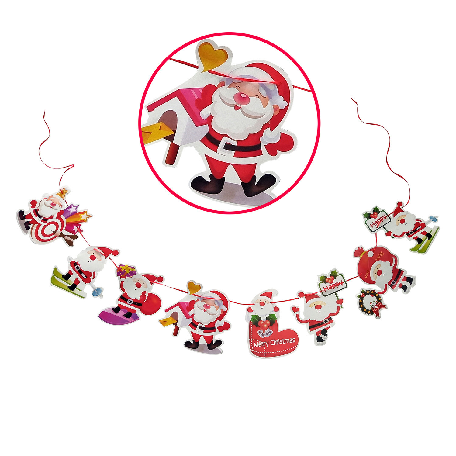 Изображение товара Новогоднее украшение Волшебная страна 008070, 3см Бумага Разноцветный