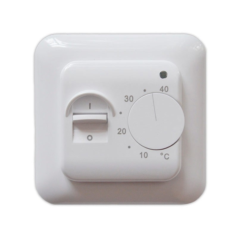 Изображение товара Терморегулятор для теплого пола Grand Meyer MST-1 механический белый
