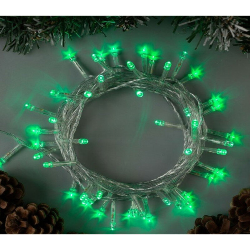Изображение товара Электрогирлянда Clever-light stril15 10 м 100 LED зеленый 8 режимов