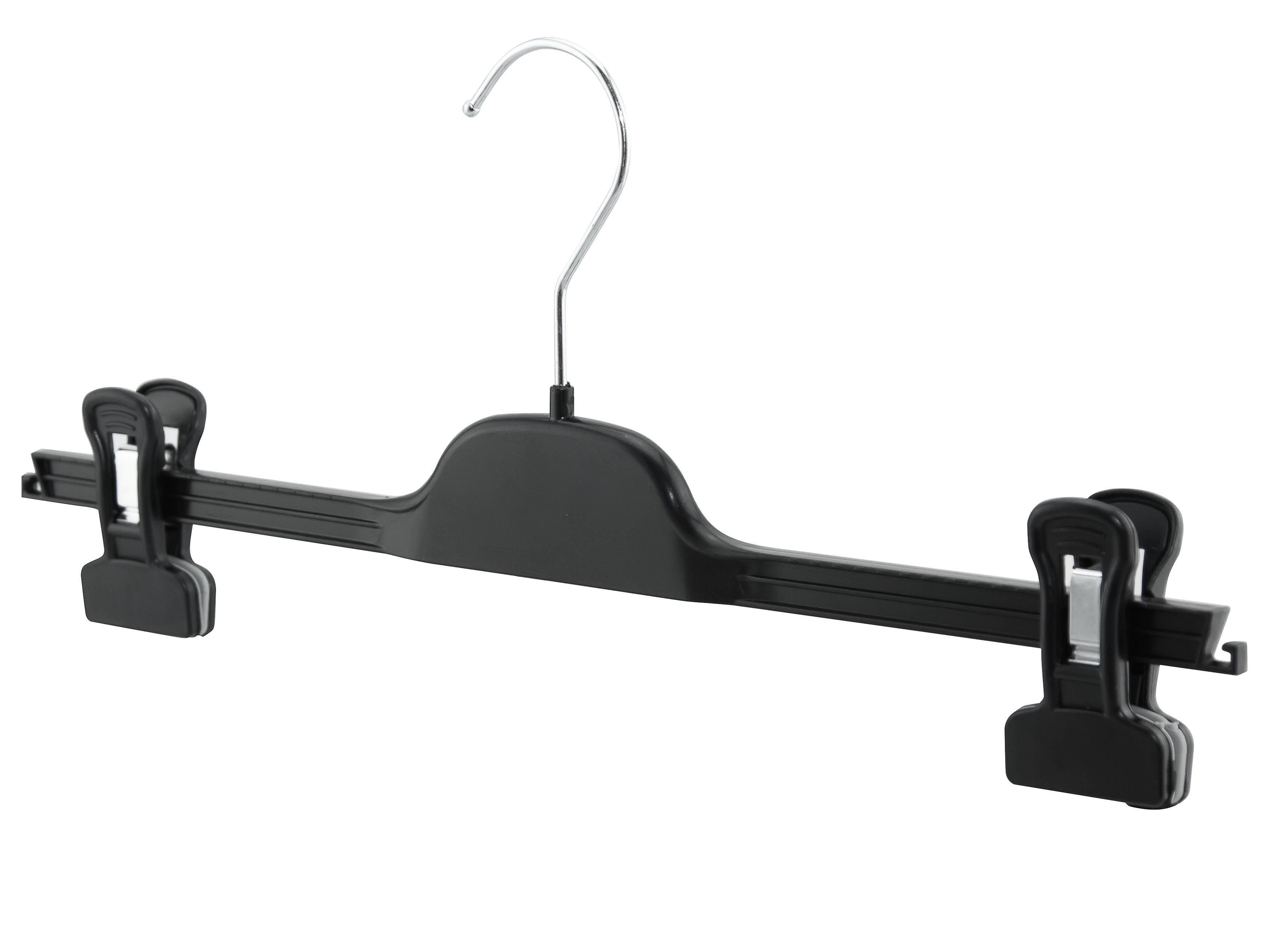 Изображение товара Набор вешалок брючных 9 шт Valexa PV-41черн 41x23 см пластик цвет черный