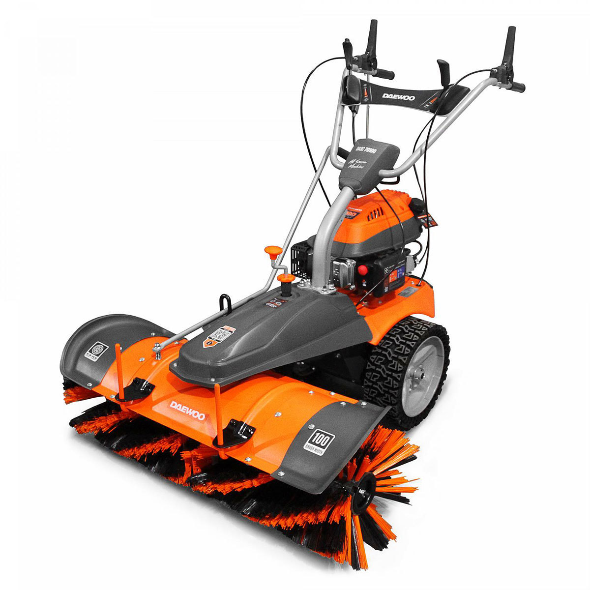 Изображение товара Бензиновая подметальная машина DAEWOO DASC 70100E 8 л/с 100 см