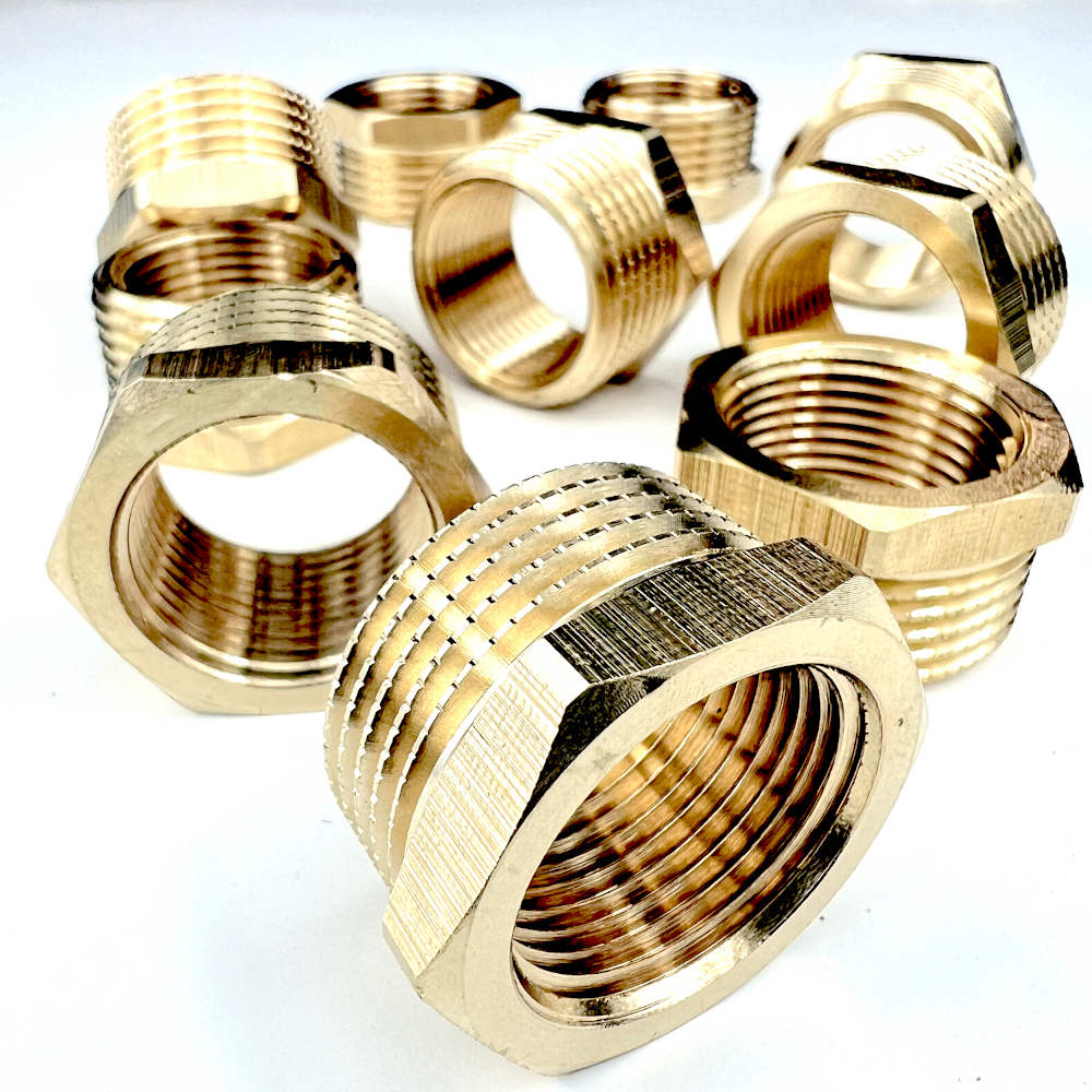 Изображение товара Футорка Профитт 1"x1/2" ВР латунь 10 шт