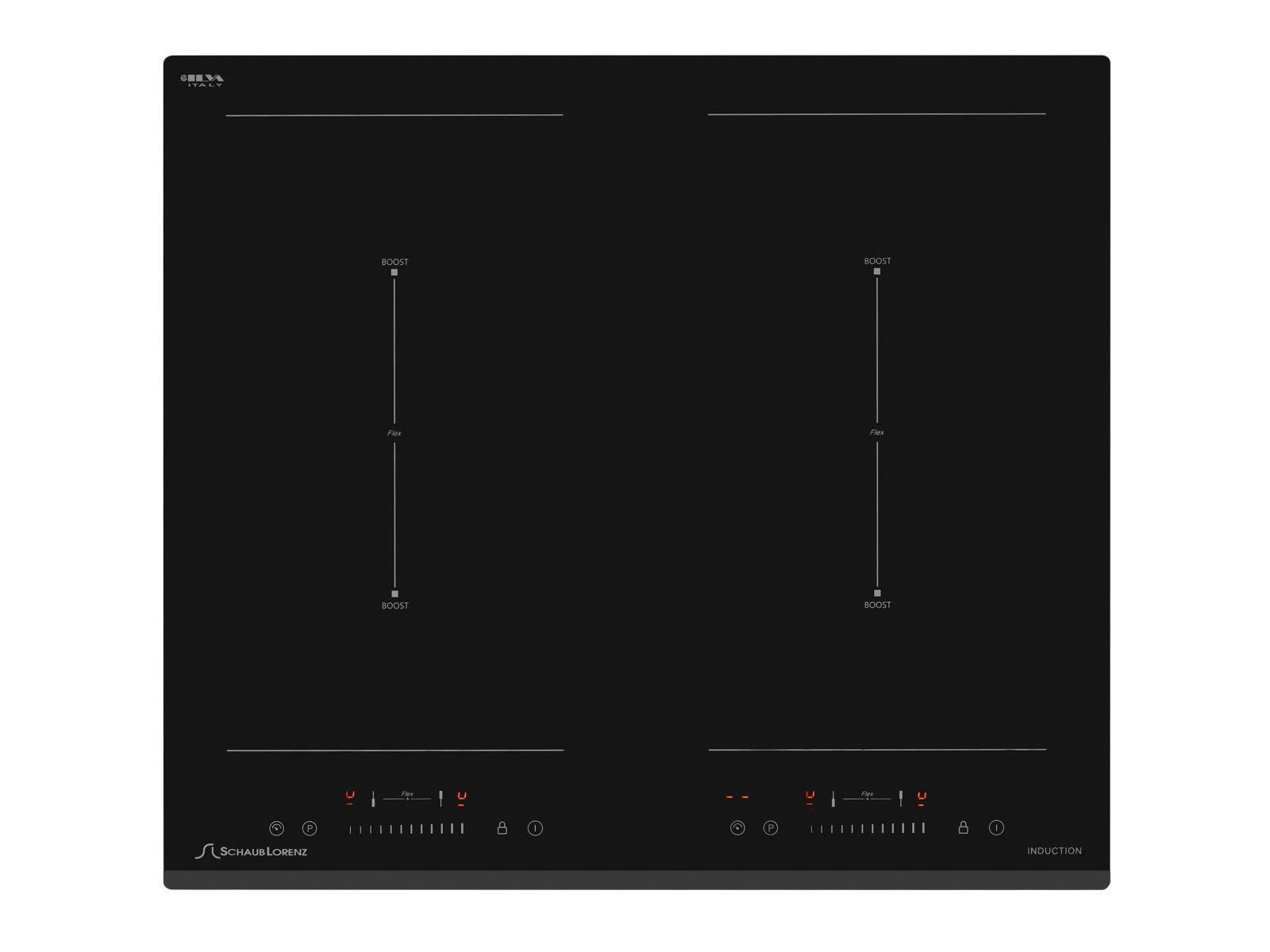Изображение товара Индукционная варочная панель Schaub Lorenz SLK IY65S1 черная 4 конфорки сенсорное управление