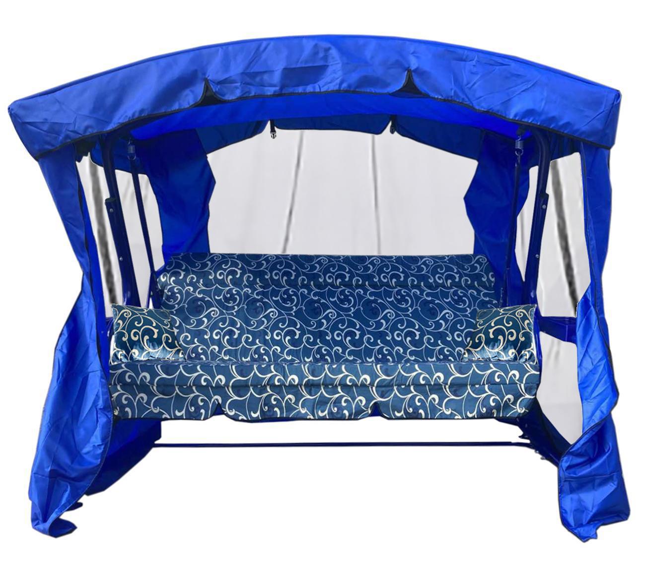 Изображение товара Качели садовые Olsa ранго 3-х местные до 350 кг коричневый