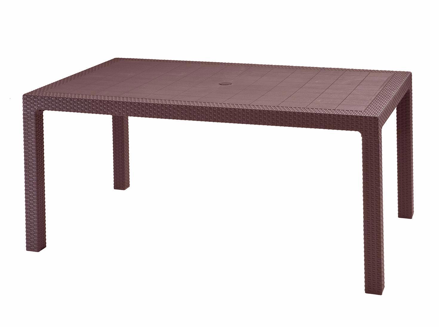 Изображение товара Садовый складной стол Эльфпласт 160.5 см коричневый