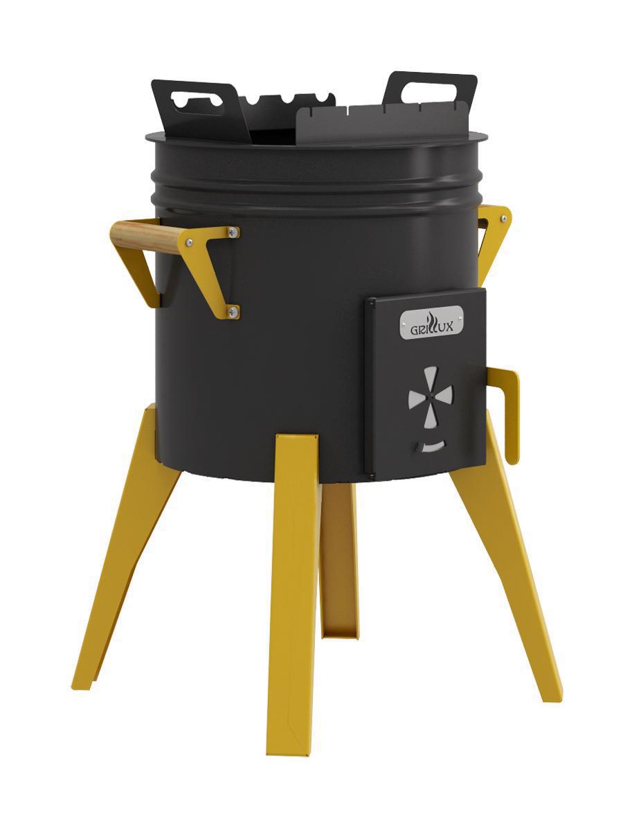 Изображение товара Мангал Grillux ВЗР 2198_01 LUX 465x468.60 см сталь