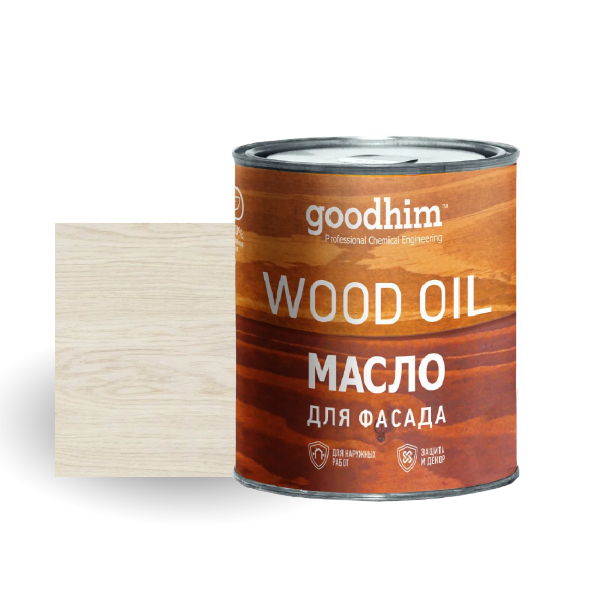 Изображение товара Масло для дерева GOODHIM 75049 цвет белый 2.2 л Изображение товара Масло для дерева GOODHIM 75049 цвет белый 2.2 л