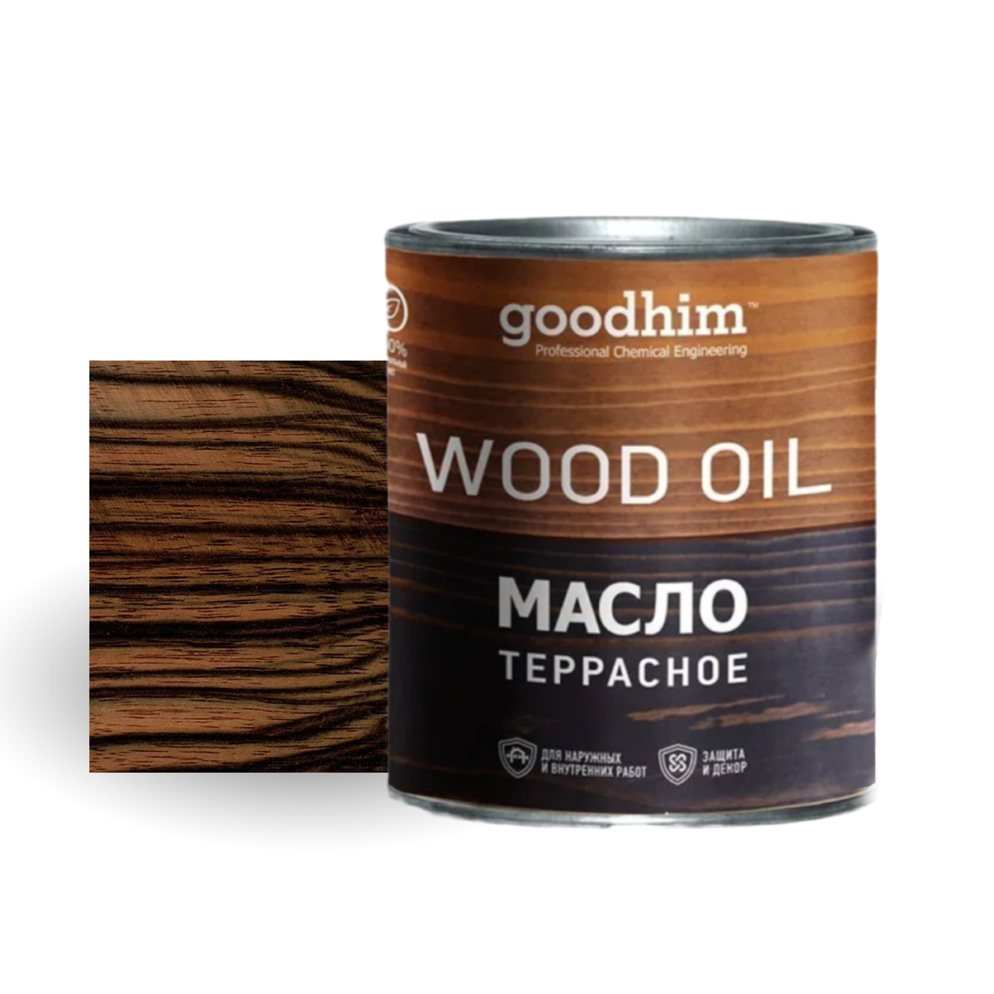 Изображение товара Масло для дерева GOODHIM 75001 цвет эбен 2.2 л Изображение товара Масло для дерева GOODHIM 75001 цвет эбен 2.2 л