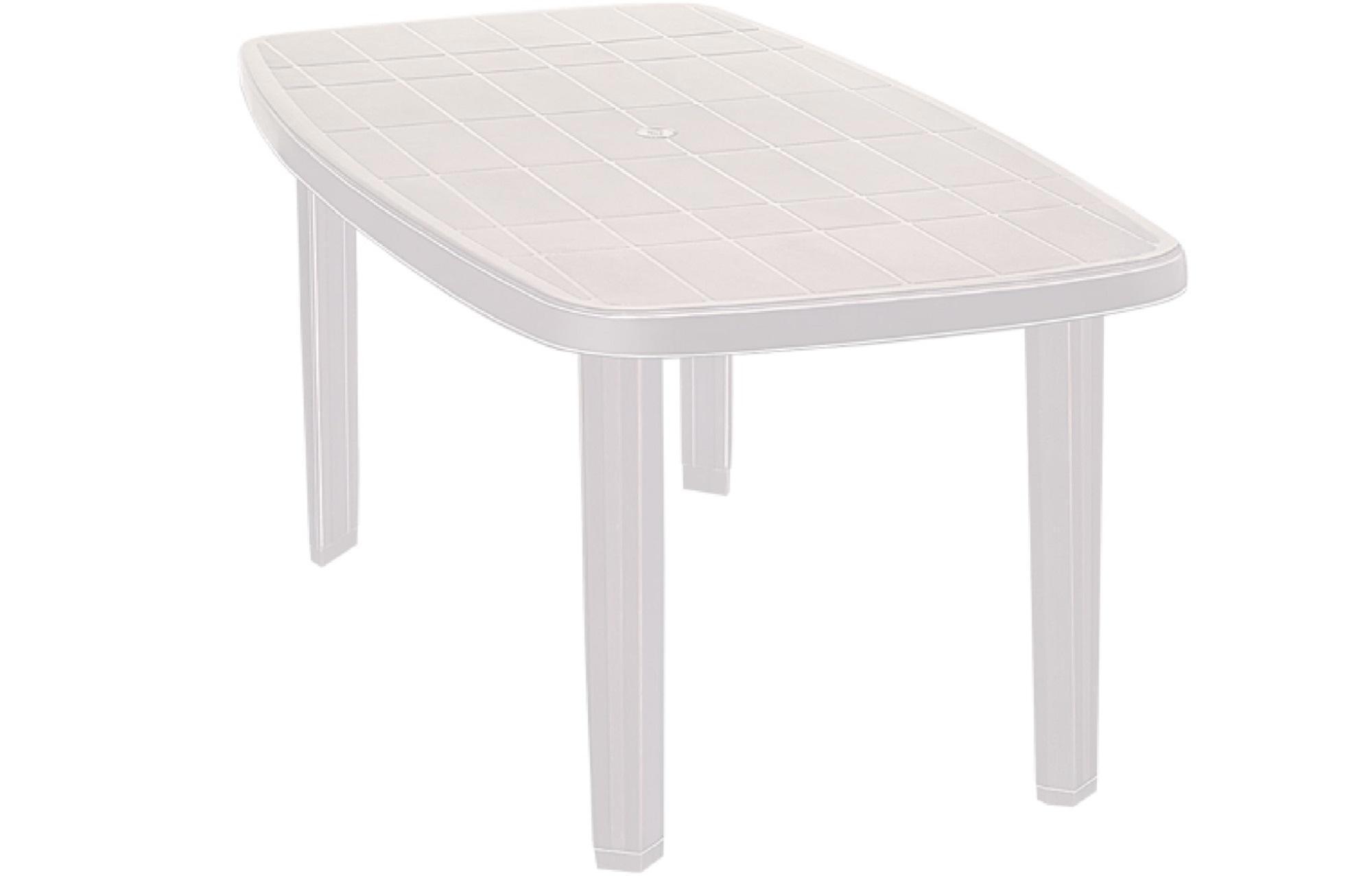 Изображение товара Садовый стол Эльфпласт белый 140 см - прочный и легкий