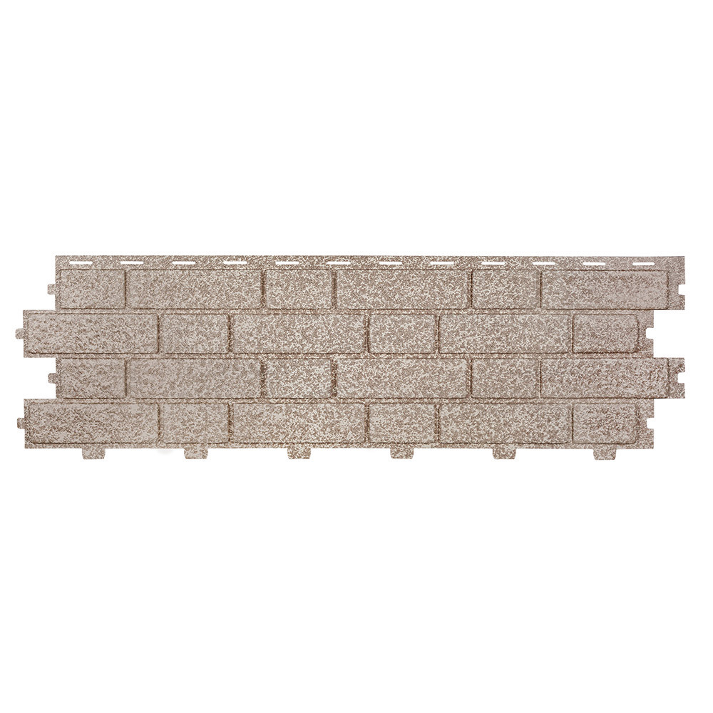 Изображение товара Сайдинг TECOS Brickwork с имитацией кирпича сильвер акрил 0.33м²
