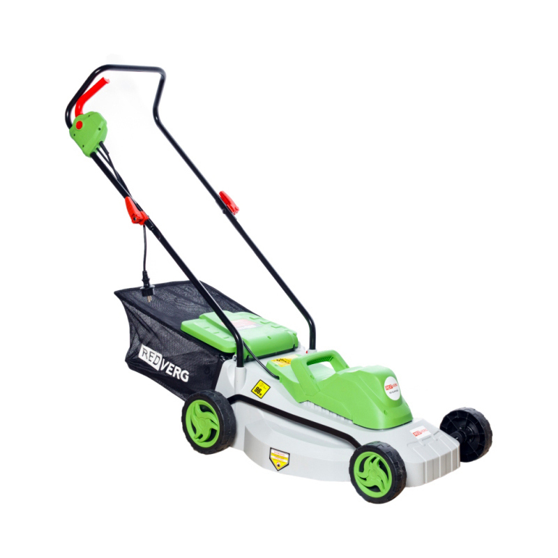 Изображение товара Электрическая газонокосилка RedVerg RD-ELM105G 1800 Вт 40 см для небольших участков