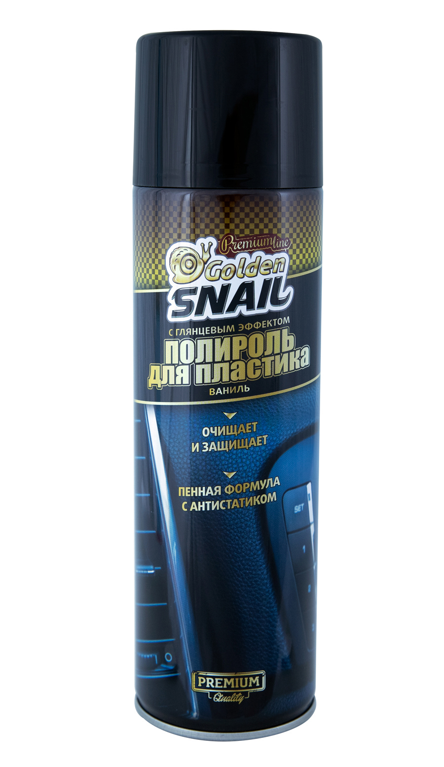 Изображение товара Полироль для пластика Golden Snail GS 3003 650 мл