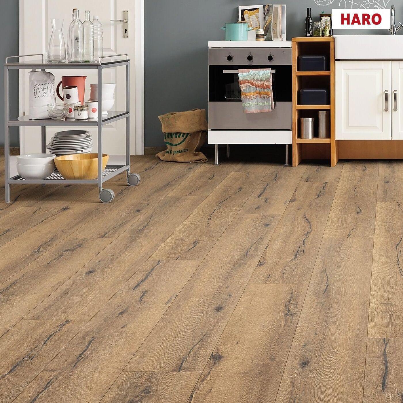 Изображение товара Ламинат Haro Дуб Италика Натур 8 мм 32 класс с фаской 2.68 м² Германия