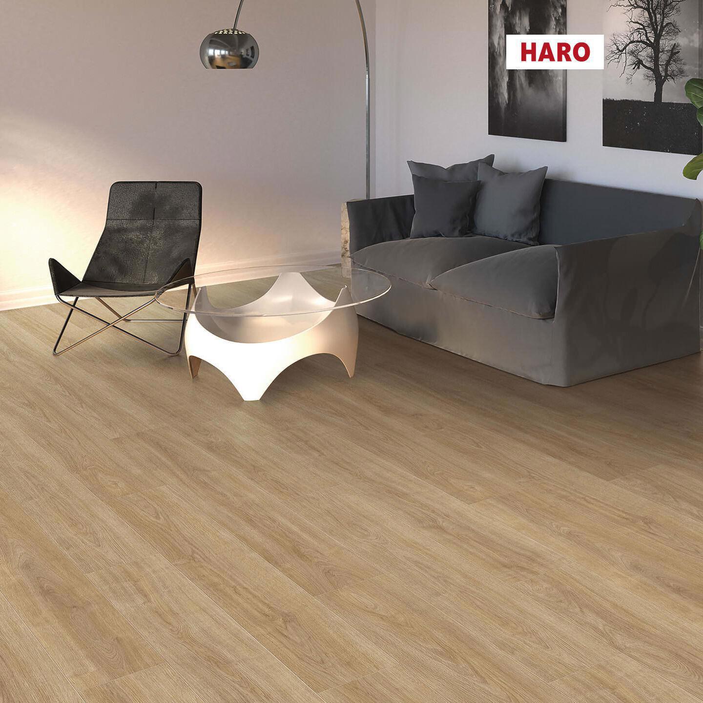 Изображение товара Ламинат Haro Дуб Элеганза Пуро 32 класс 8 мм с фаской 1.98 м²