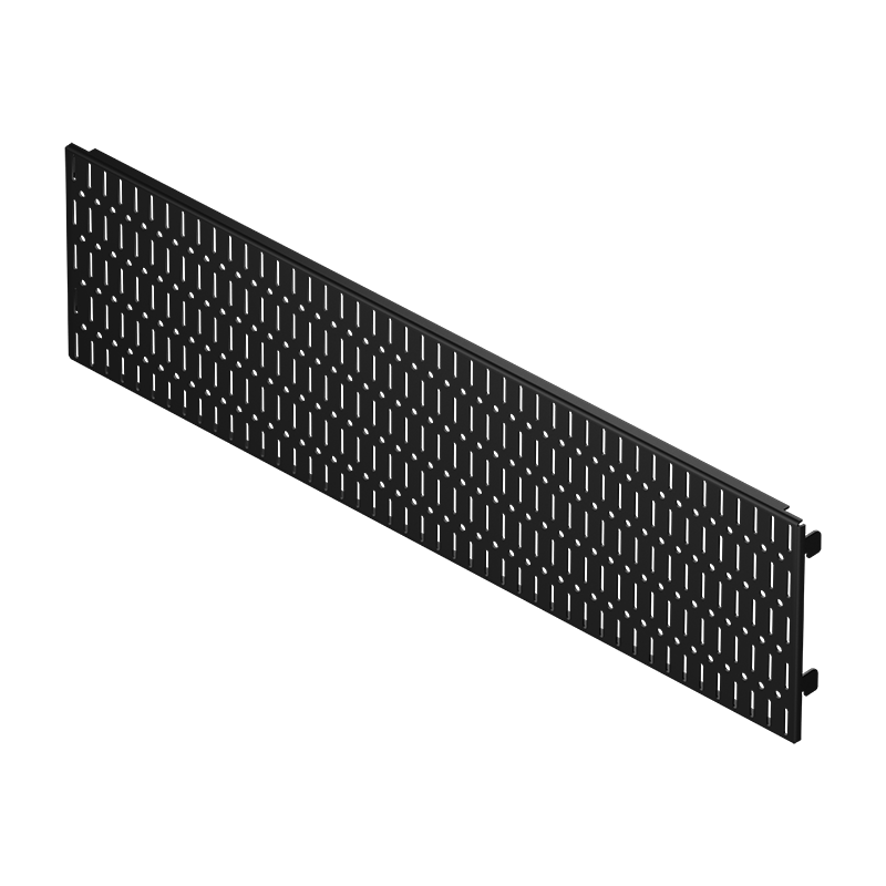 Изображение товара Перфорированная панель Larvij L99G64BL 593x155 мм черная для хранения