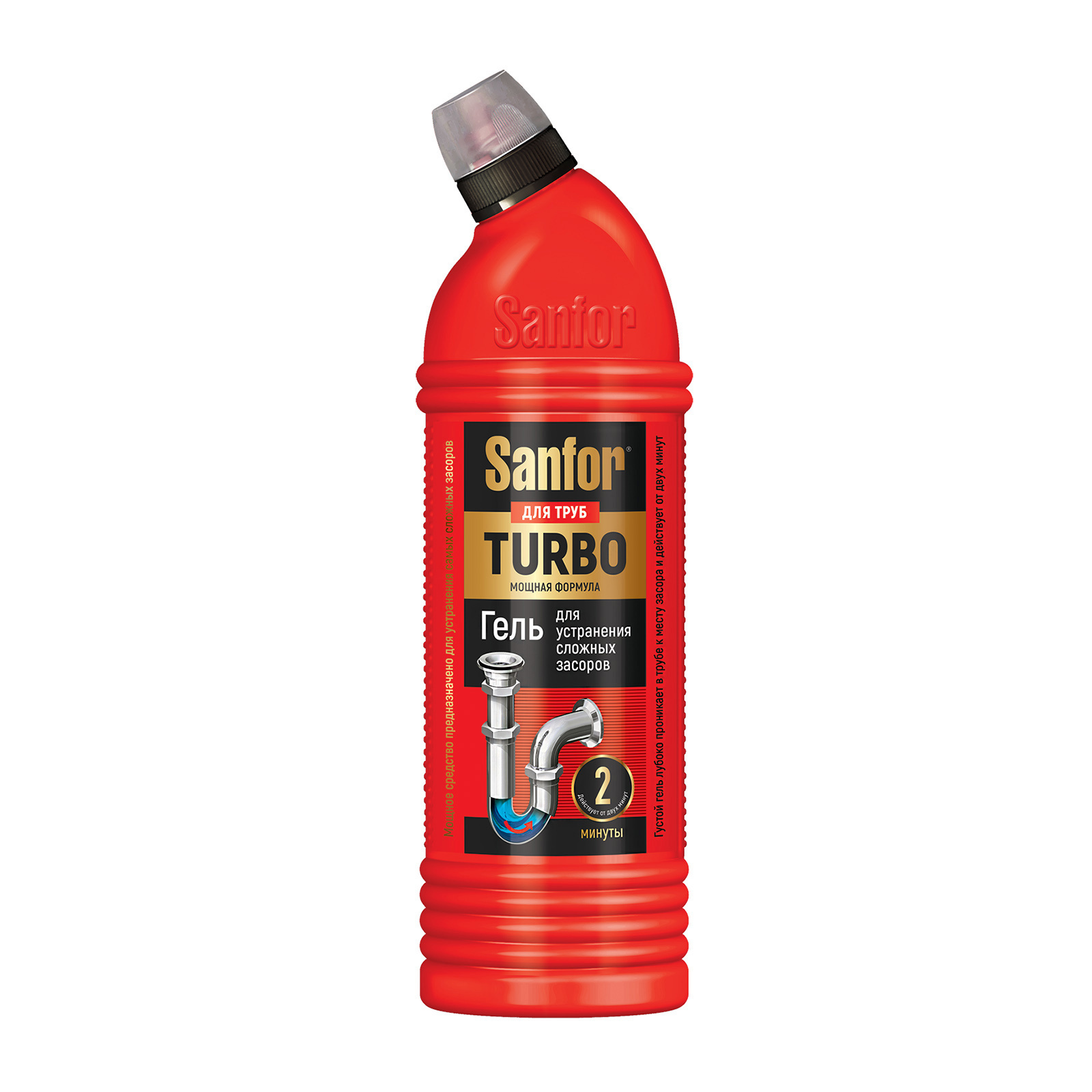 Изображение товара Гель для труб SANFOR TURBO 1 кг Изображение товара Гель для труб SANFOR TURBO 1 кг