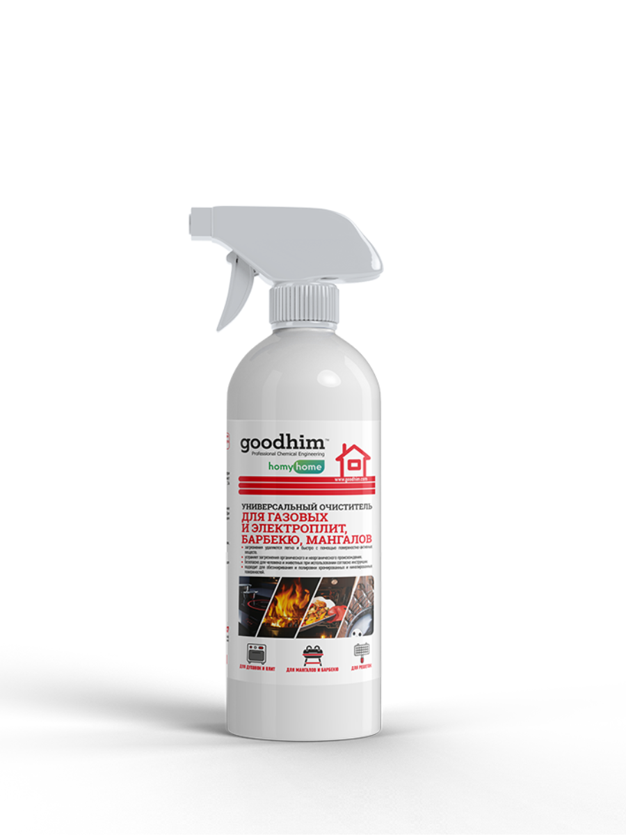Изображение товара Очиститель для электроплит и барбекю GOODHIM 43292 0.5 л