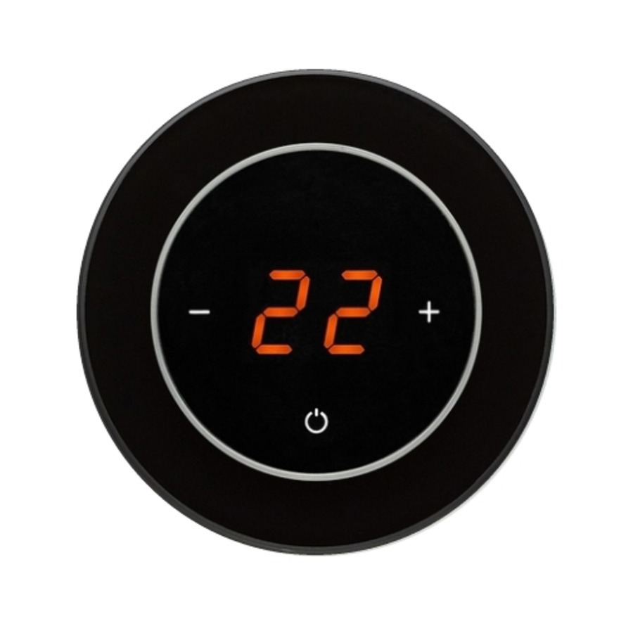 Изображение товара Цифровой терморегулятор Termelock Ronda 9005 черный управляемый вручную