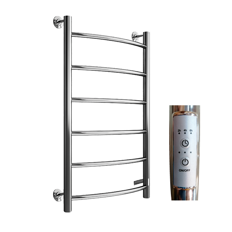 Изображение товара Полотенцесушитель электрический Melodia della vita Classica Electro П8 121 Вт 50x80 см с диммером цвет хром