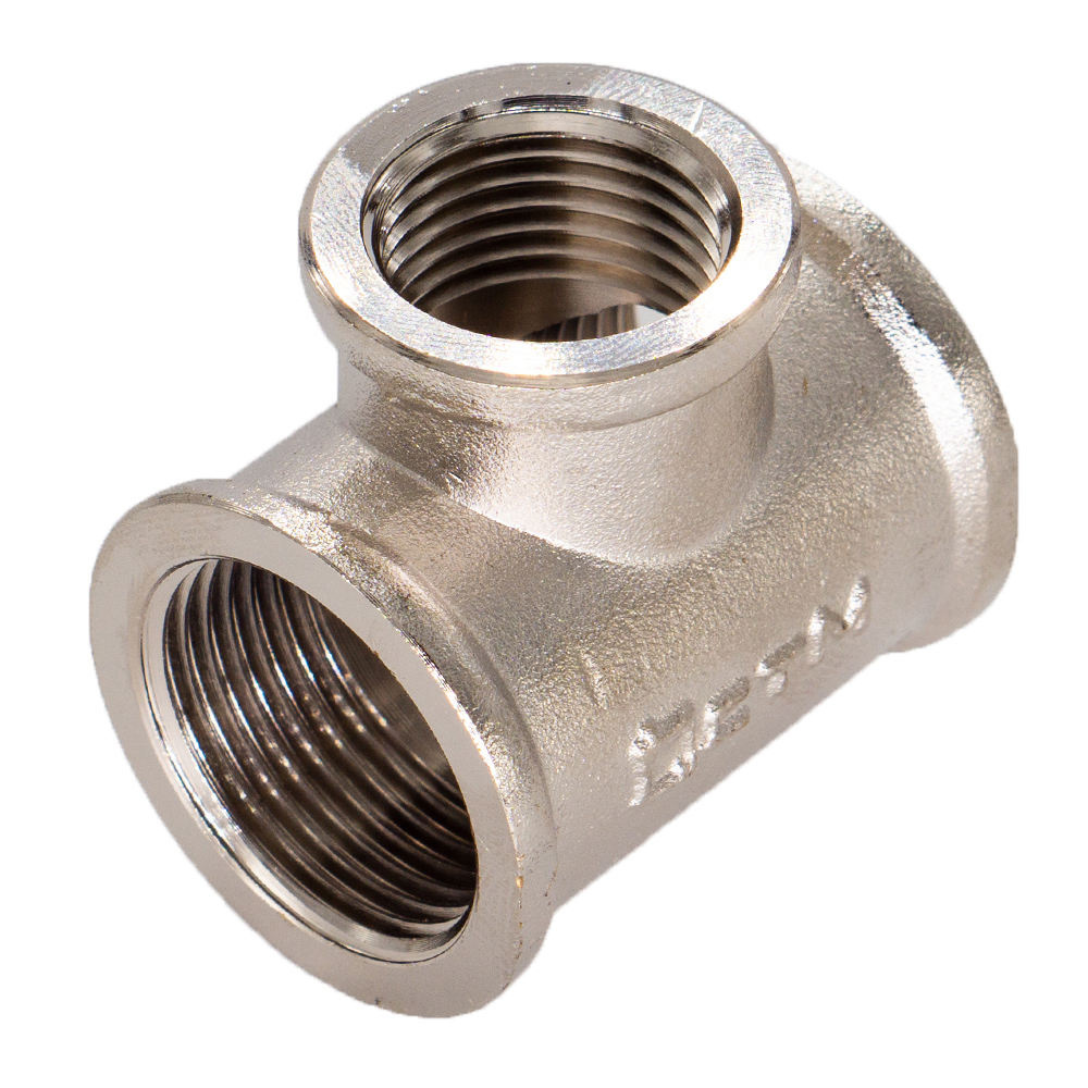 Изображение товара Тройник переходной СТМ 3/4"x1/2"x3/4" ВР латунь