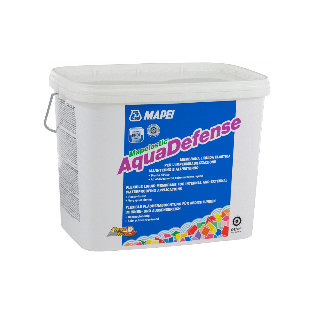 Изображение товара Эластичная готовая гидроизоляция Mapei Mapelastic Aquadefense 3.5кг