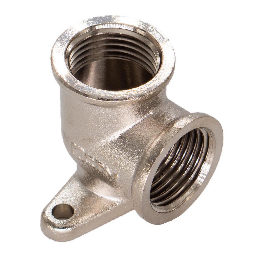 Изображение товара Водорозетка СТМ 1/2"x1/2" ВР латунь с никелевым покрытием