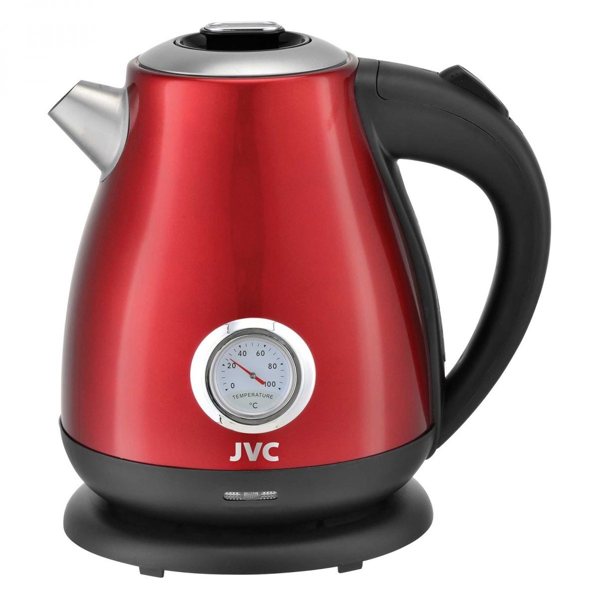 Изображение товара Электрический чайник JVC JK-KE1717 red 1.7 л нержавеющая сталь стиль ретро