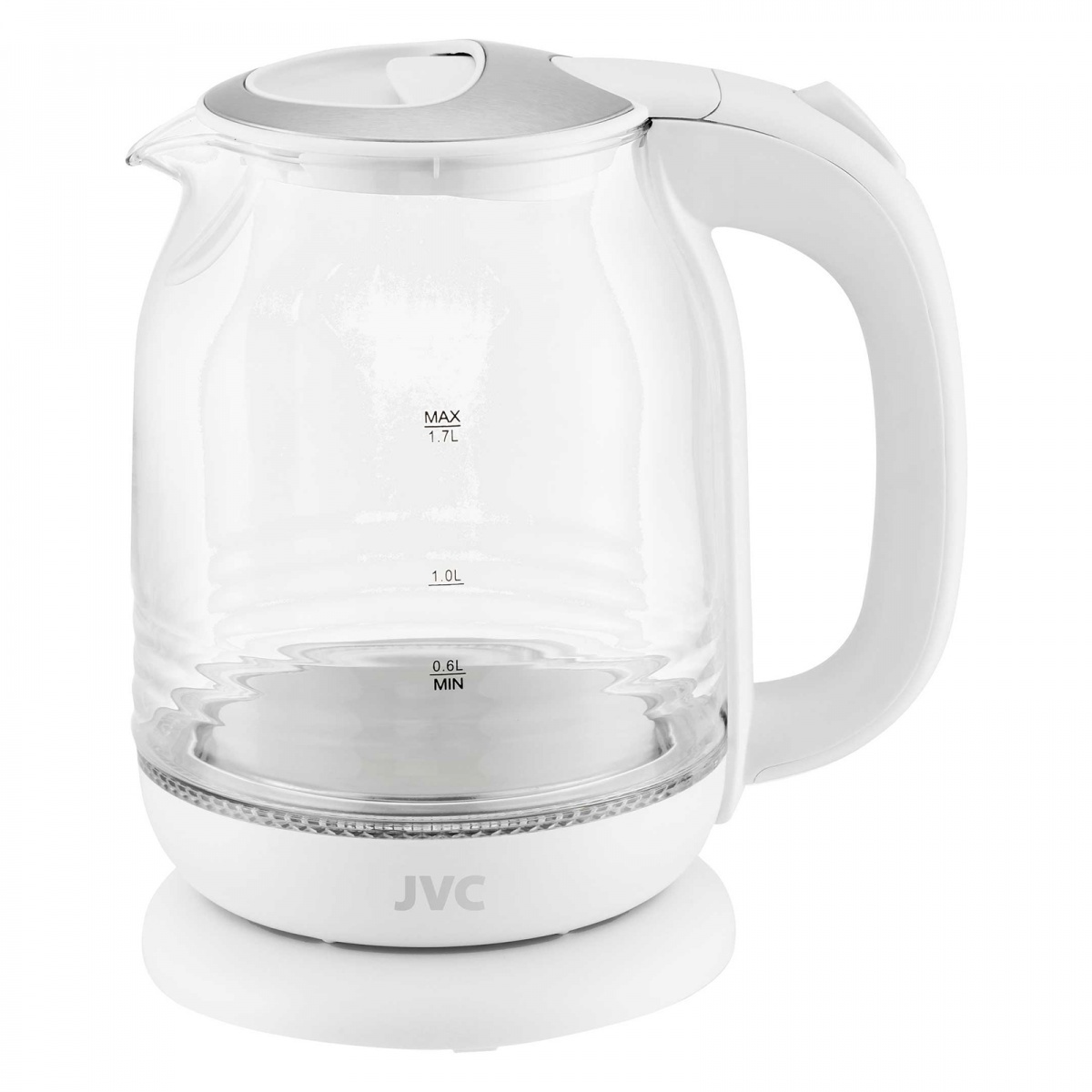 Изображение товара Электрический чайник Jvc JK-KE1510 white 1.7 л пластик цвет белый Изображение товара Электрический чайник Jvc JK-KE1510 white 1.7 л пластик цвет белый
