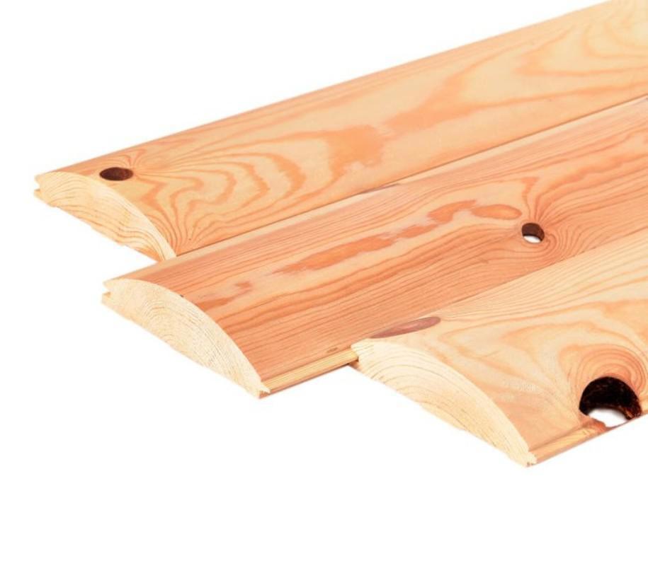 Изображение товара Блок-хаус имитация бревна 35x146x2000мм Сорт С упаковка 3 шт 0.87 м² Изображение товара Блок-хаус имитация бревна 35x146x2000мм Сорт С упаковка 3 шт 0.87 м²