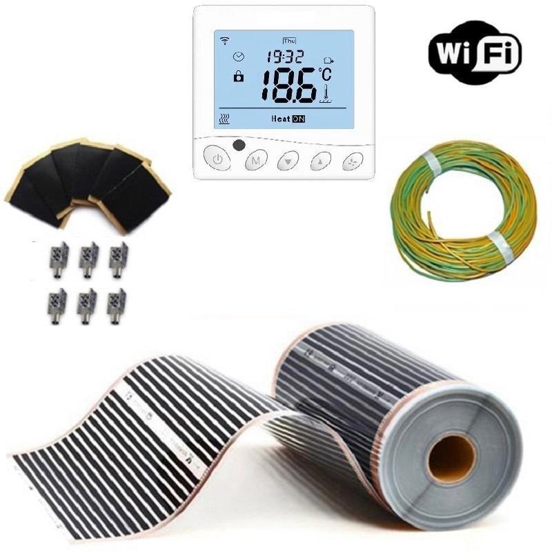 Изображение товара Инфракрасная пленка для теплого пола Теплософт FT-305 3 м² 660 Вт с терморегулятором