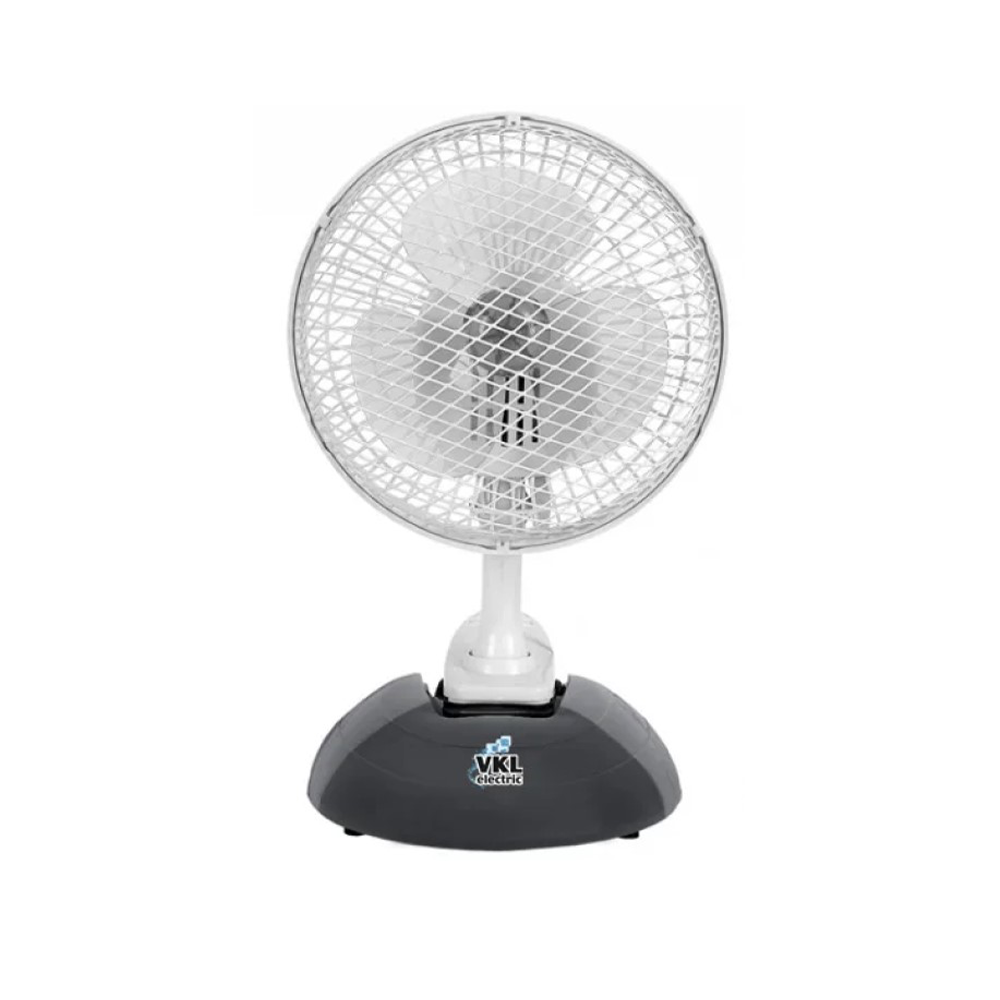 Изображение товара Настольный вентилятор VKL ELECTRIC VTF-03 20 Вт с двумя скоростями и наклоном Изображение товара Настольный вентилятор VKL ELECTRIC VTF-03 20 Вт с двумя скоростями и наклоном