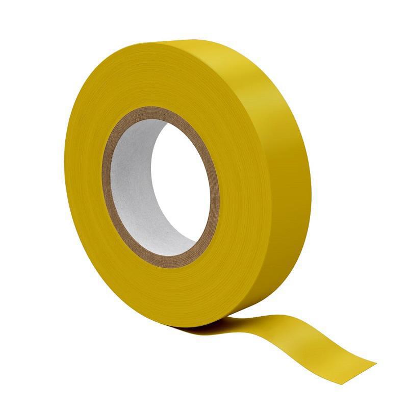 Изображение товара Изолента REV ПВХ 20м 15х0.15 желтая