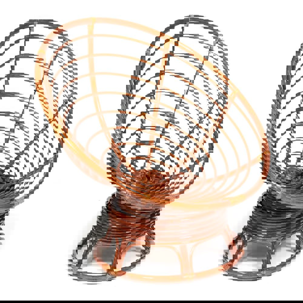 Изображение товара Кресло садовое Tetchair PAPASAN из ротанга коричневого цвета