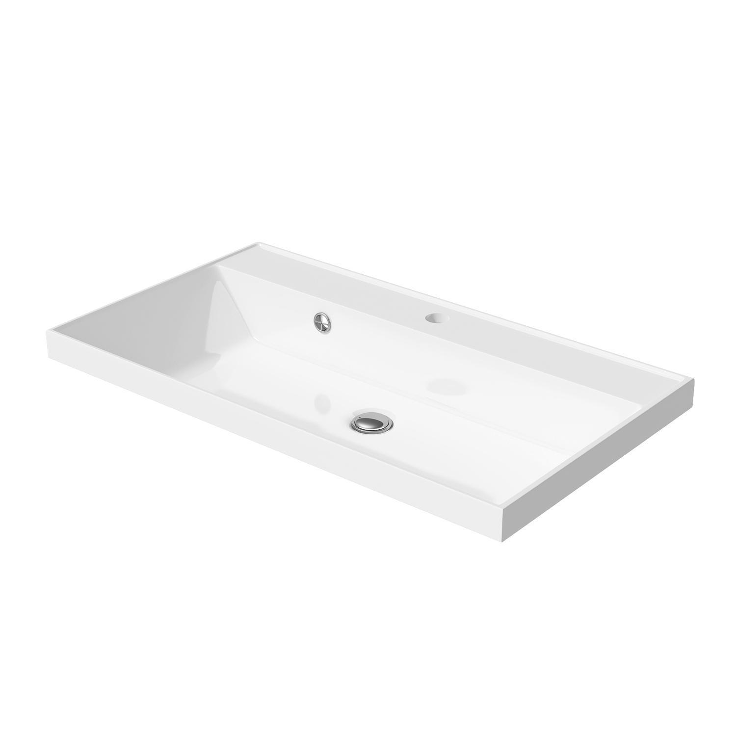 Изображение товара Раковина Madera Classica 80x45 цвет белый