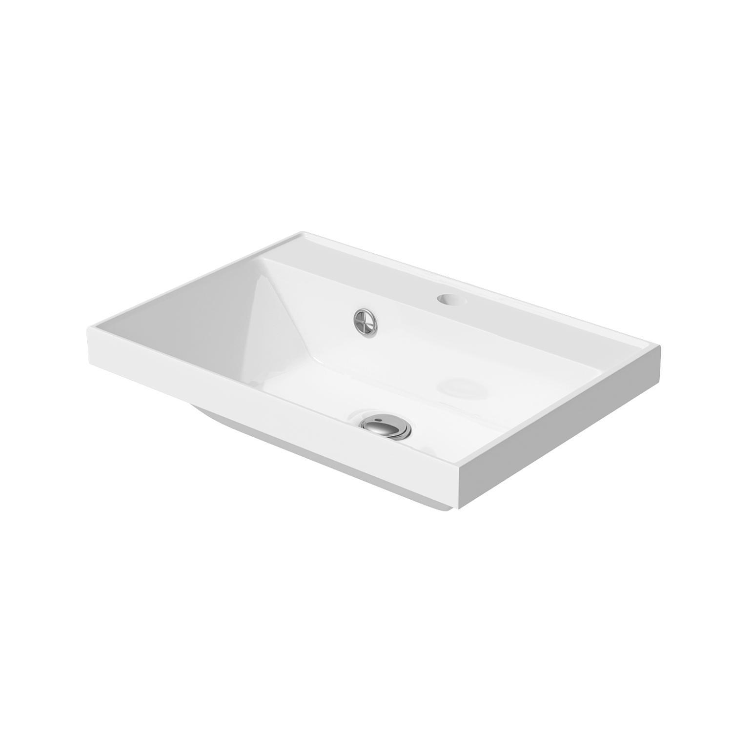 Изображение товара Раковина мебельная Madera Classica 50 50см цвет белый