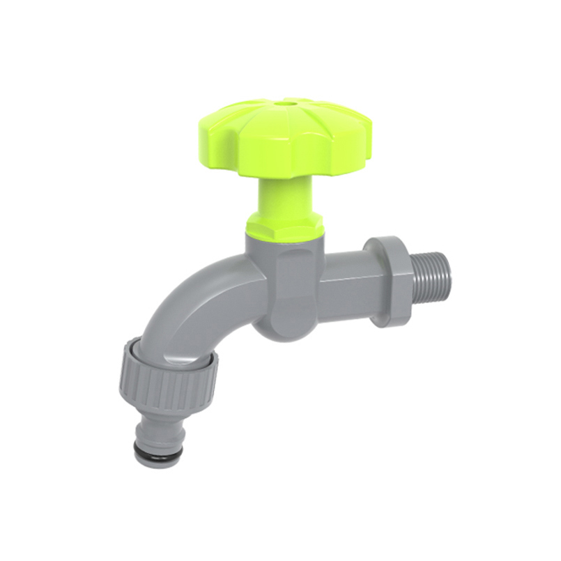 Изображение товара Кран 3/4 на трубу внешняя резьба под коннектор Урожайная сотка LT4-1