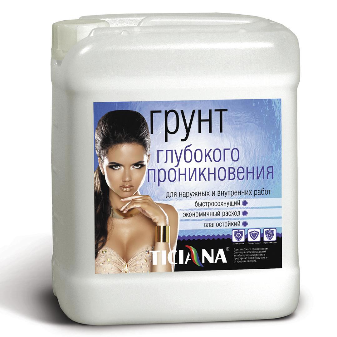 Изображение товара Грунтовка акриловая глубокого проникновения TICIANA 5.25л для внутренних и наружных работ Изображение товара Грунтовка акриловая глубокого проникновения TICIANA 5.25л для внутренних и наружных работ