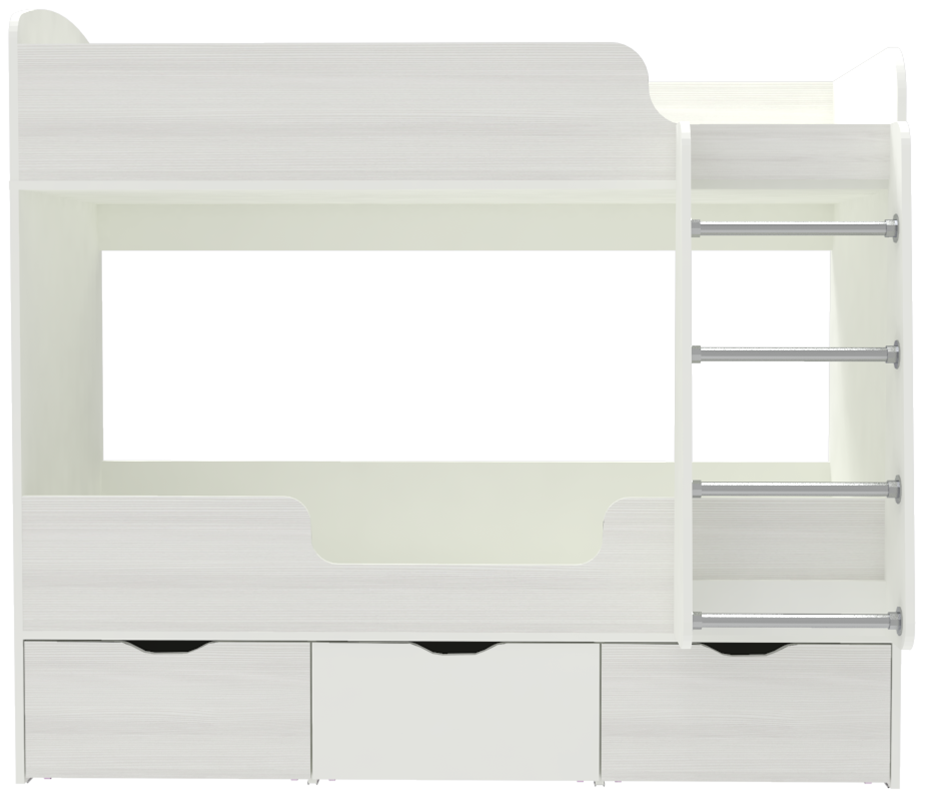 Изображение товара Двухъярусная кровать Кариви КИВи 163x145x73 см светлое дерево Россия