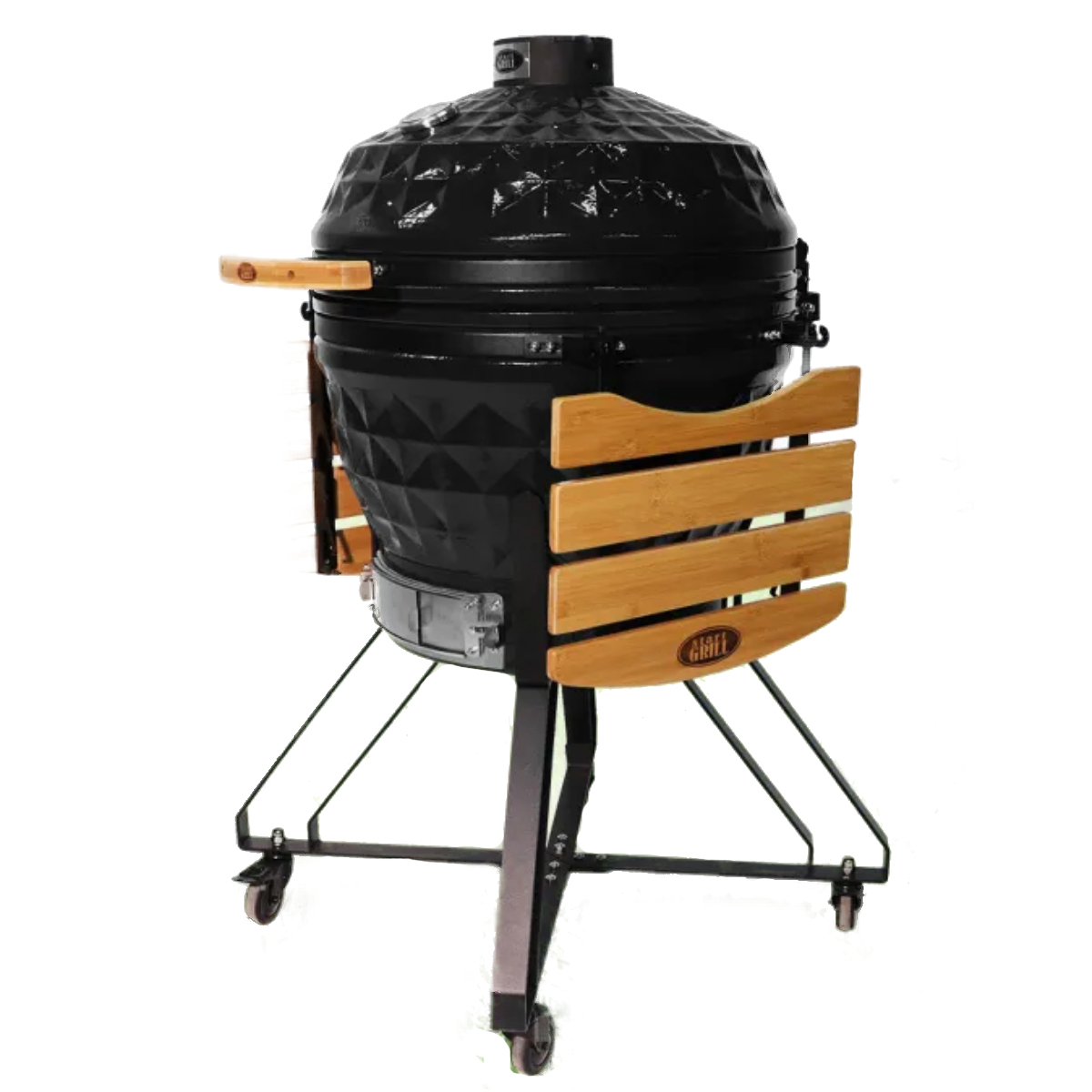 Изображение товара Гриль керамический Start Grill 61 PRO черный с термометром Изображение товара Гриль керамический Start Grill 61 PRO черный с термометром