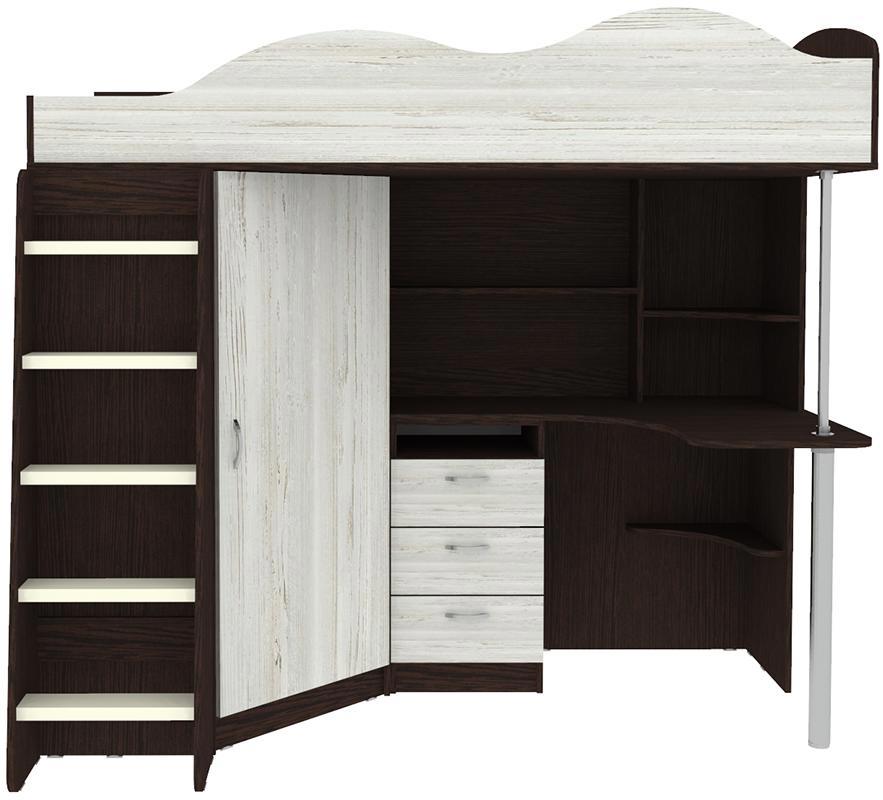 Изображение товара Кровать Кариви КИВи 193x170x88 см ЛДСП цвет венге 00323-02-30-00