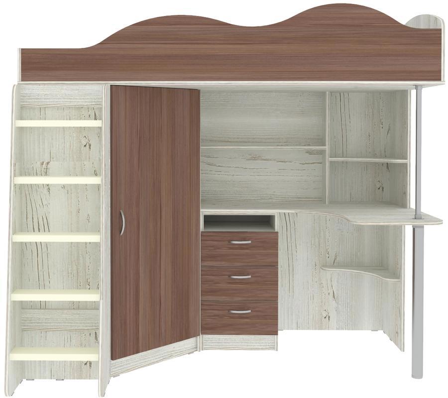 Изображение товара Кровать Кариви КИВи 193x170x88 см ЛДСП цвет бодего темный 00323-30-03-00