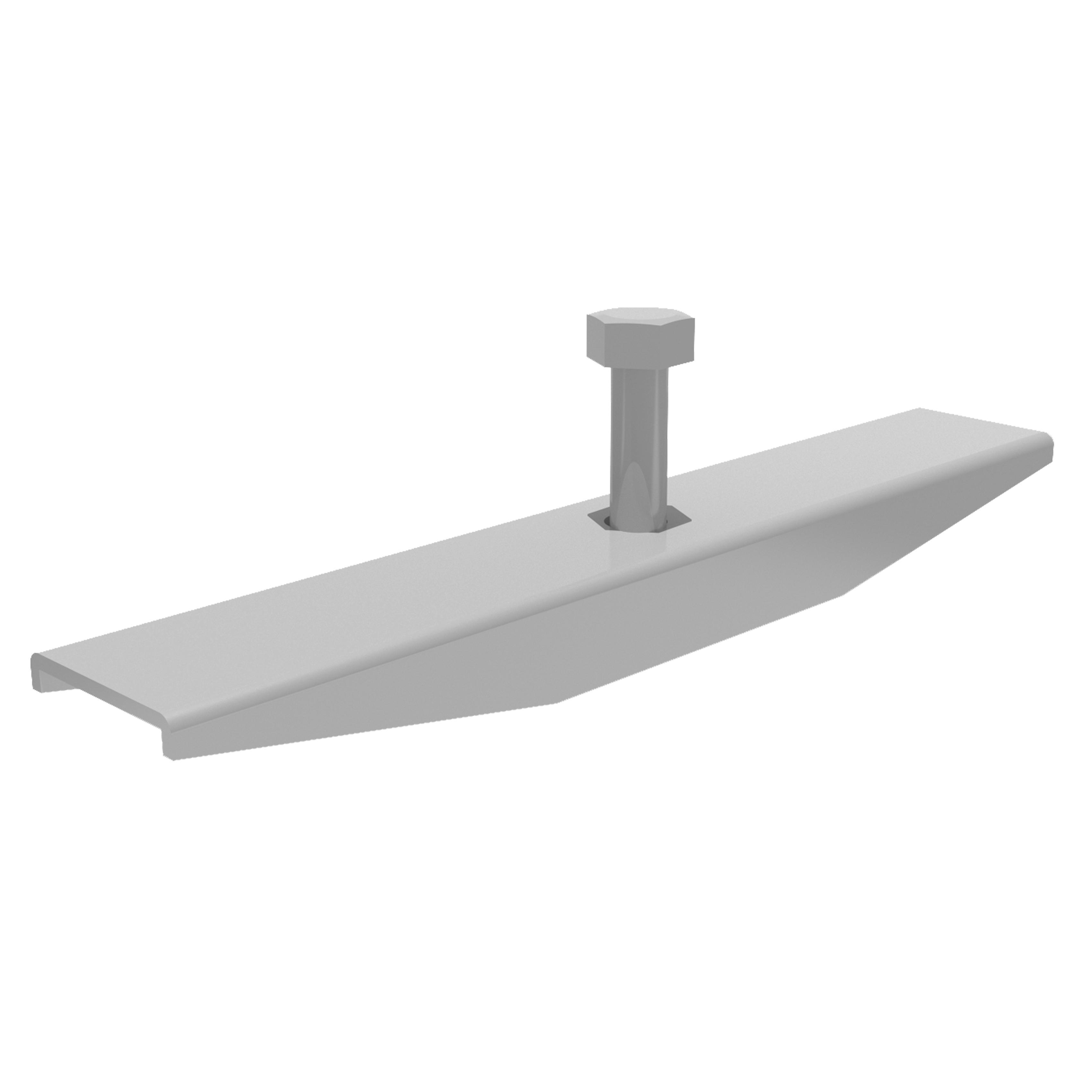 Изображение товара Стальной крепеж Gidrolica для решеток DN150 с планкой и винтом 10x50 мм Изображение товара Стальной крепеж Gidrolica для решеток DN150 с планкой и винтом 10x50 мм