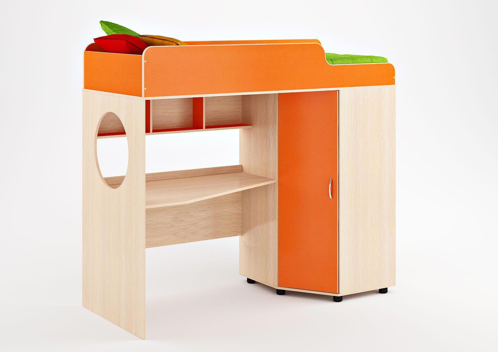 Изображение товара Кровать Кариви Сказка 194x172 см - детская кровать-чердак