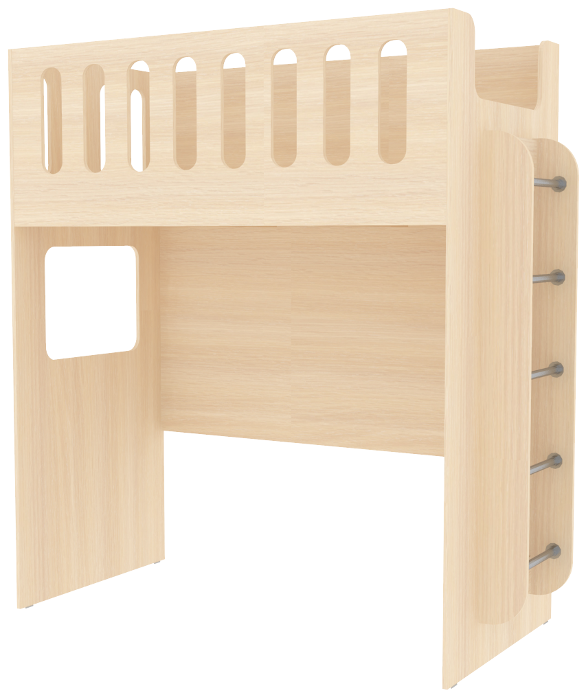 Изображение товара Двухъярусная кровать Кариви Сказочный Домик из ЛДСП 178x191 см